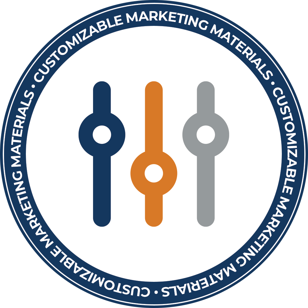 Customizable Marketing Materials Icon Customizable Marketing Materials Icon