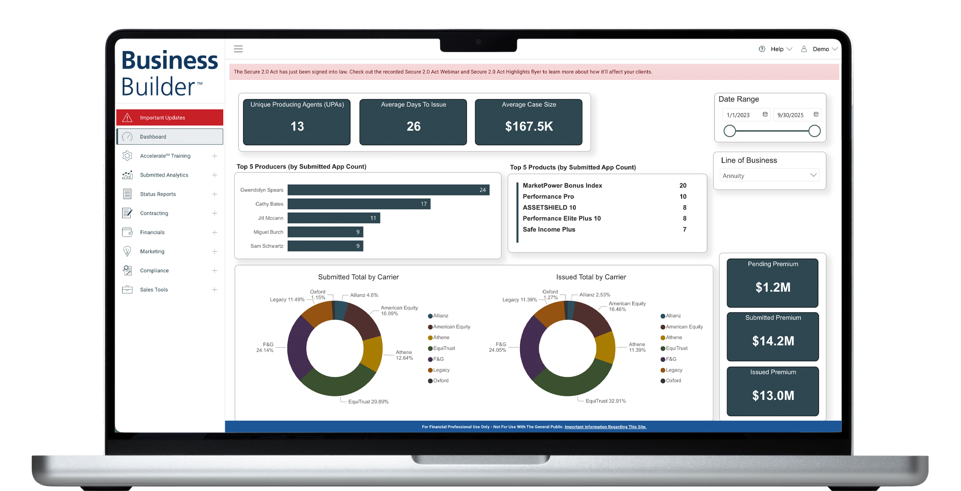 Principal - Dashboard